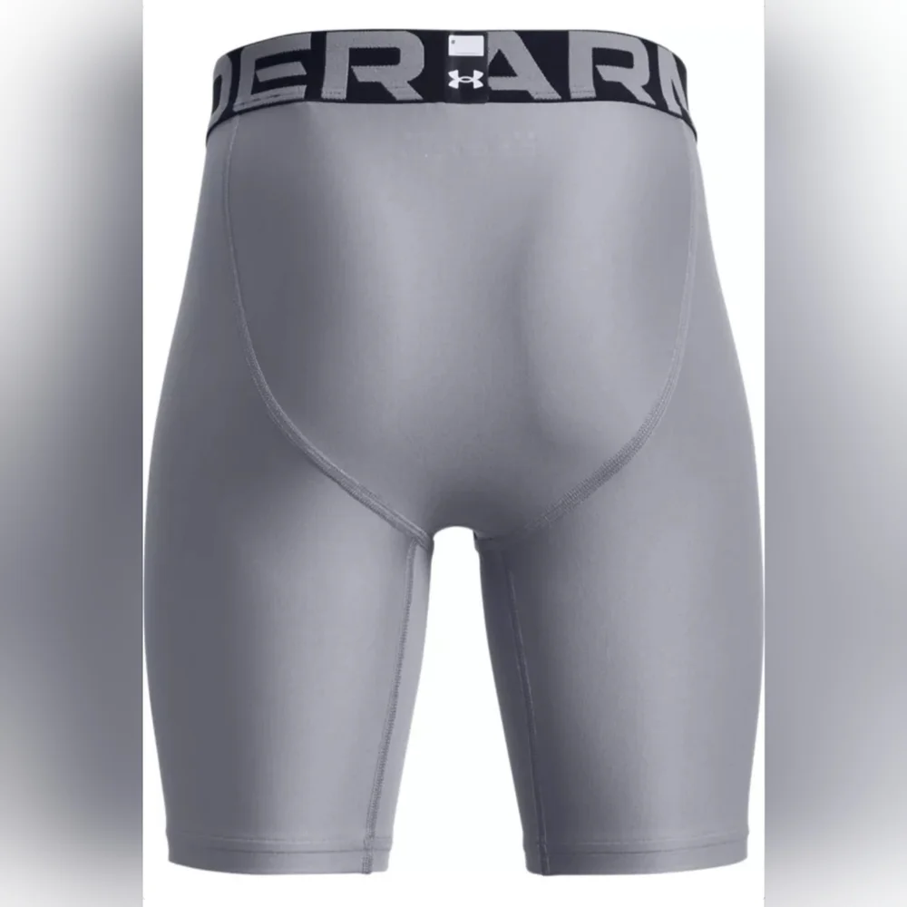 NWT Under Armour Heat Gear Fitted Moisture Wicking Shorts, Boys Large - Picture 2 of 2